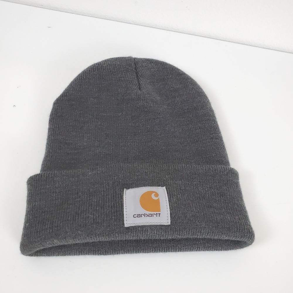 Carhartt Acrylic Watch Hat Beanie Charcoal Gray A18 CLH Mens Womens OSFM
